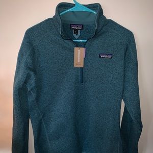 NWT Women’s Patagonia “Better Sweater” quarter zip